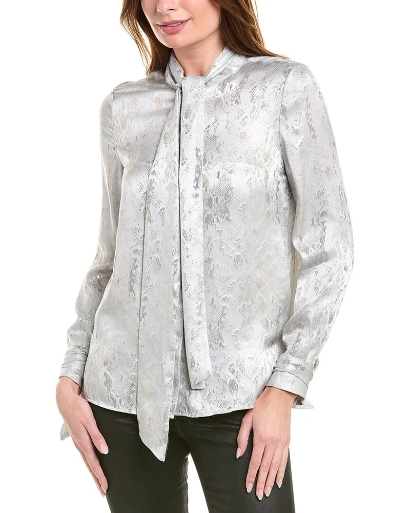 Reiss Palma Top Silver