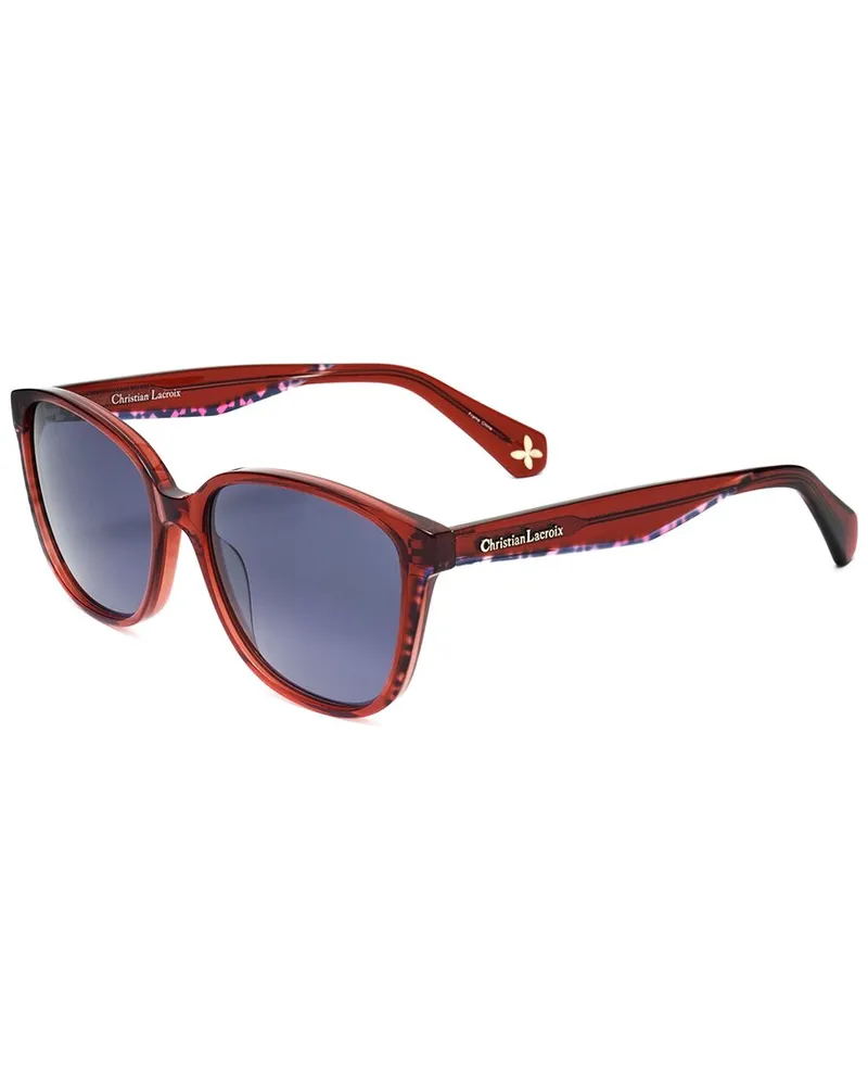 Christian Lacroix Women's CL1114 53mm Sunglasses Red