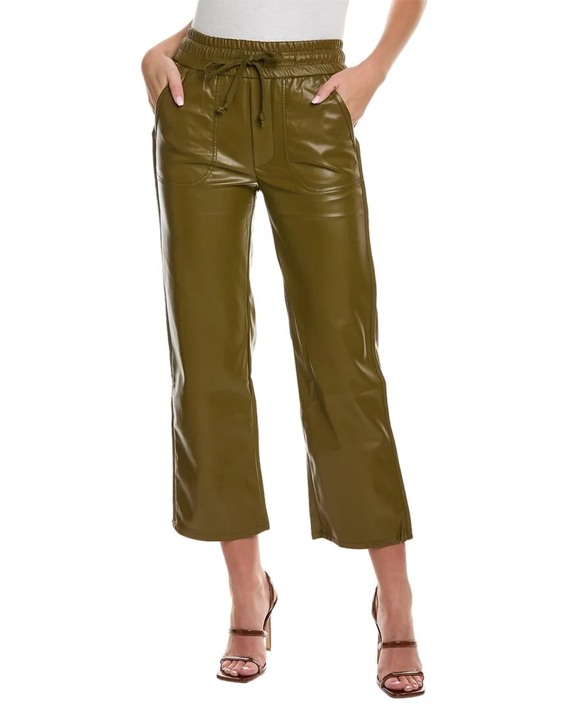 Mother Denim The Rambler Lounger Fir Green Ankle Jean Green
