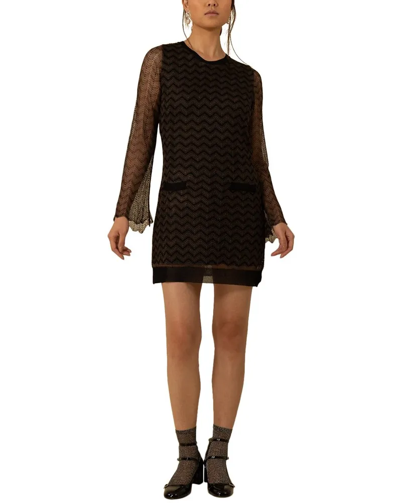 Hale Bob Madelynn Dress Black