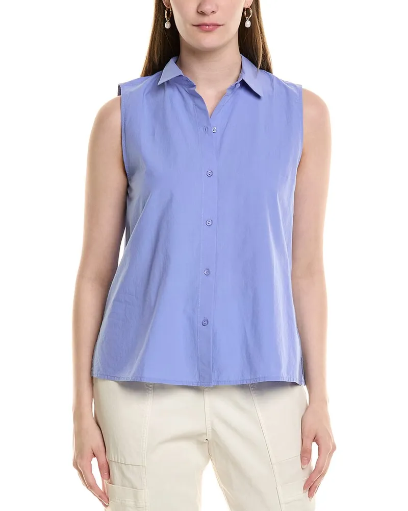 Eileen Fisher Shirt Blue