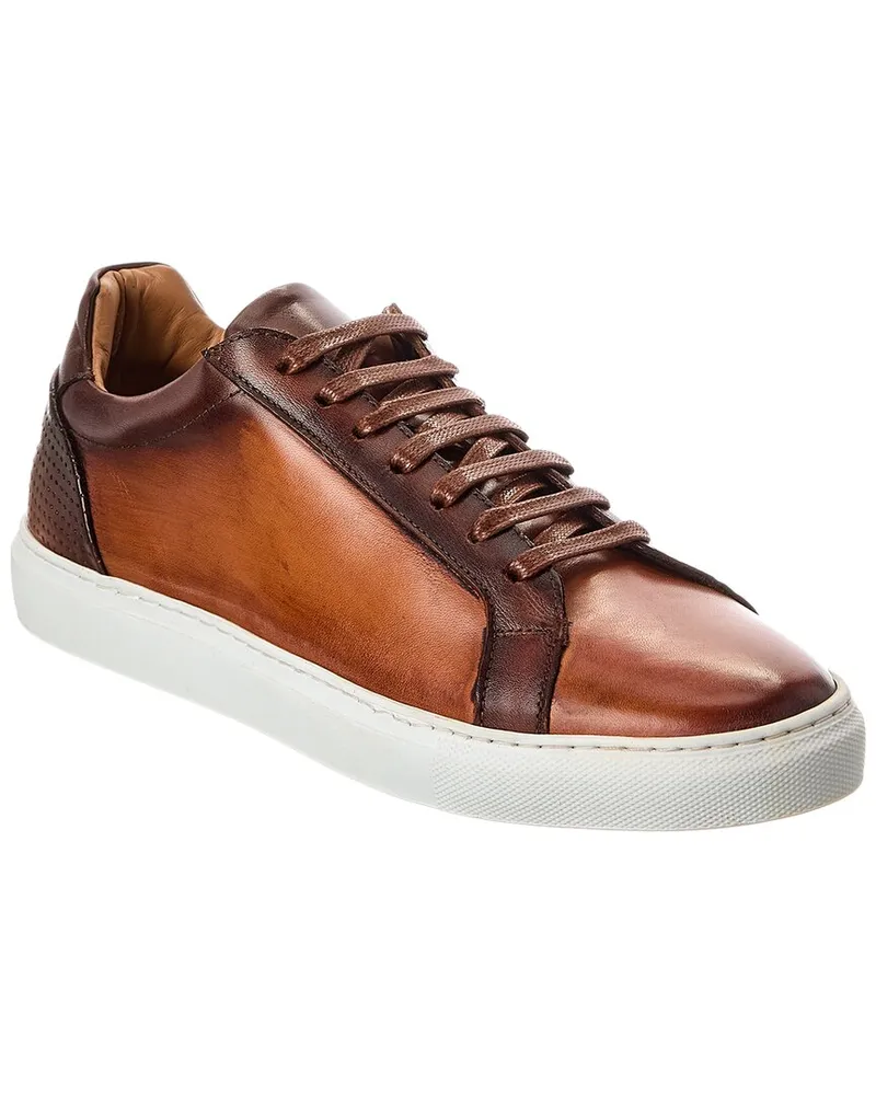 Bruno Magli Beto Leather Sneaker Brown