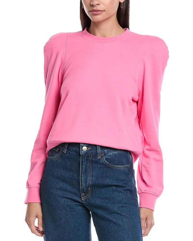Rebecca Minkoff Jade Sculpted Sweatshirt Pink
