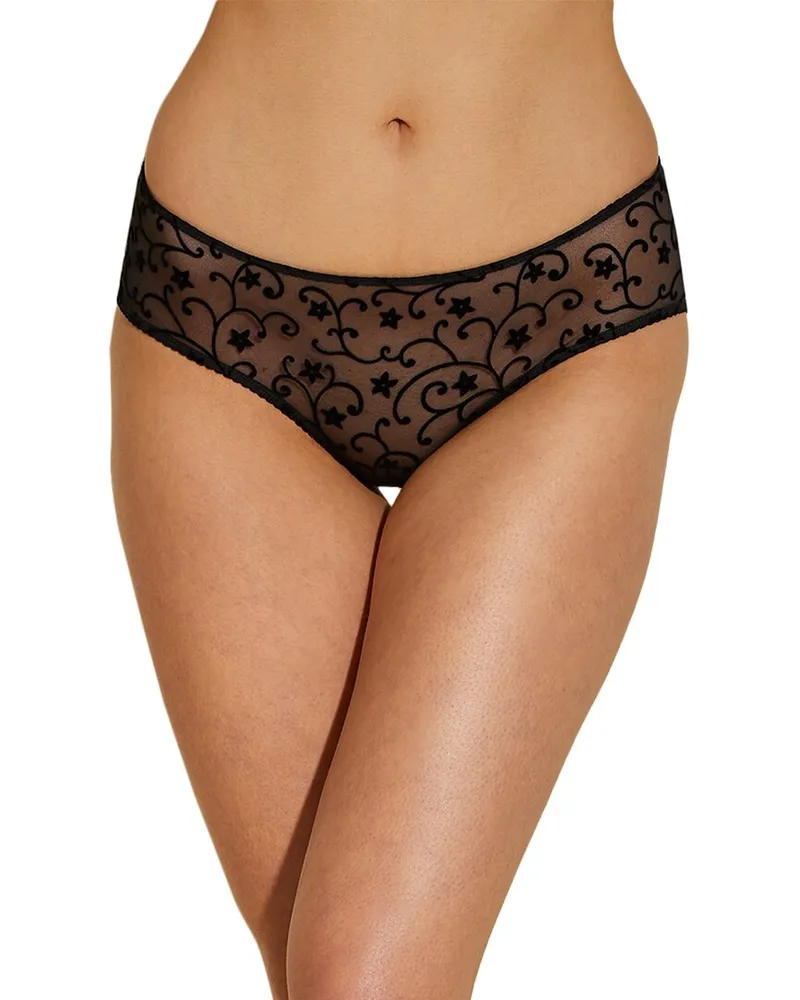 Cosabella Annabella Flock Hot Pant Nocolor