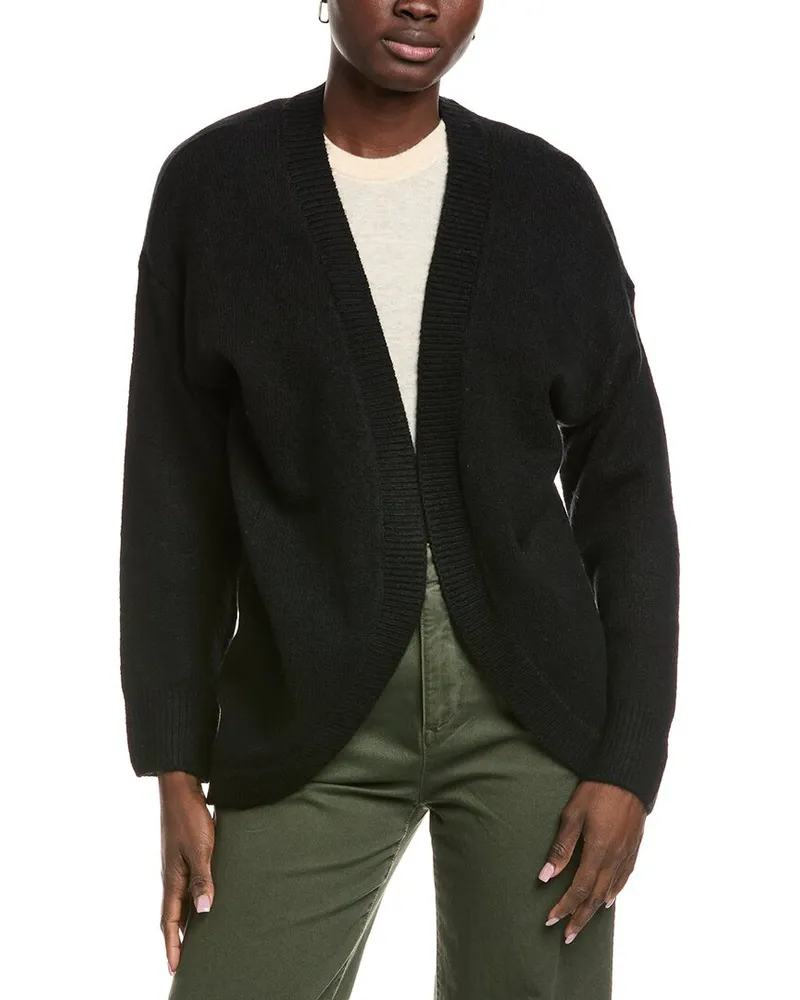 Vince Camuto Open Cardigan Black