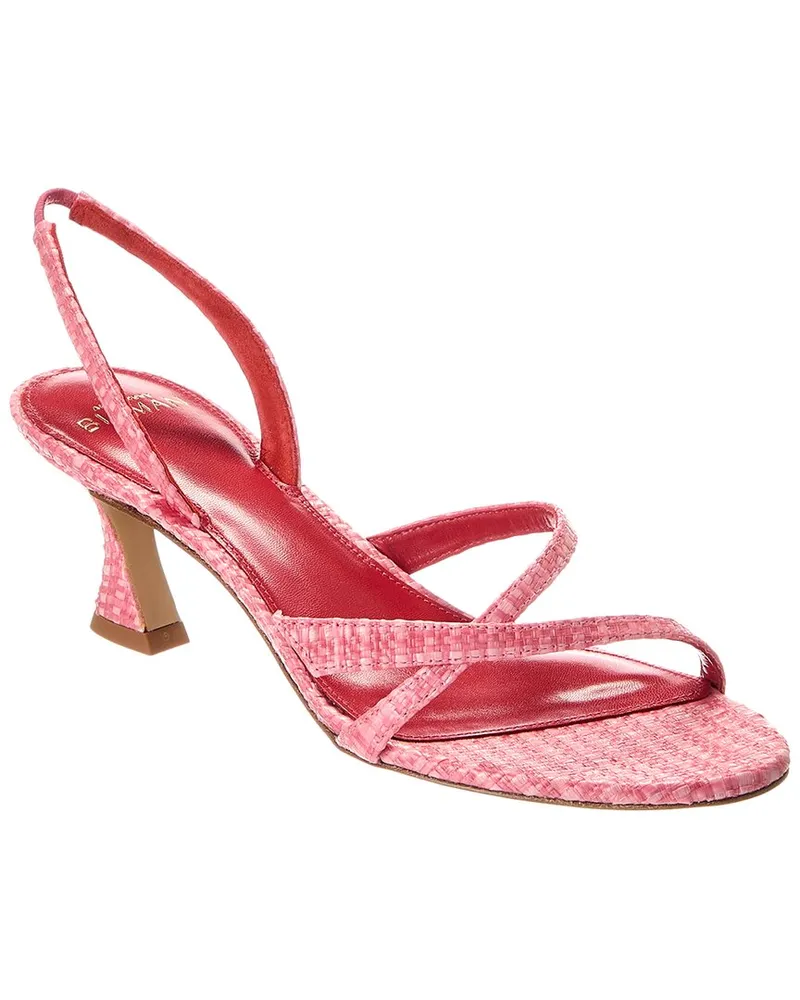 Alexandre Birman Tita Bell 60 Tweed Slingback Sandal Pink