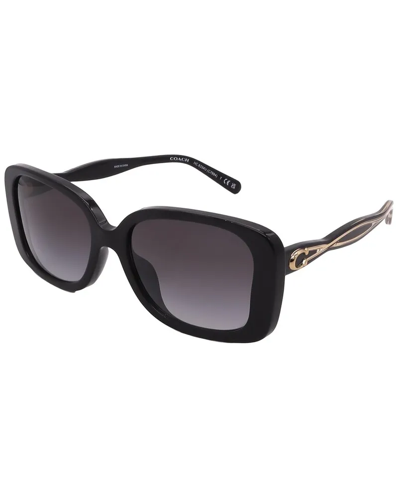 Coach Women's HC8334U 53mm Sunglasses Black