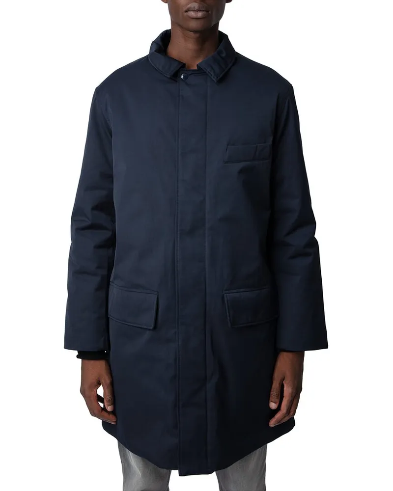 Zadig & Voltaire Mel Minimal Twill Jacket Nocolor