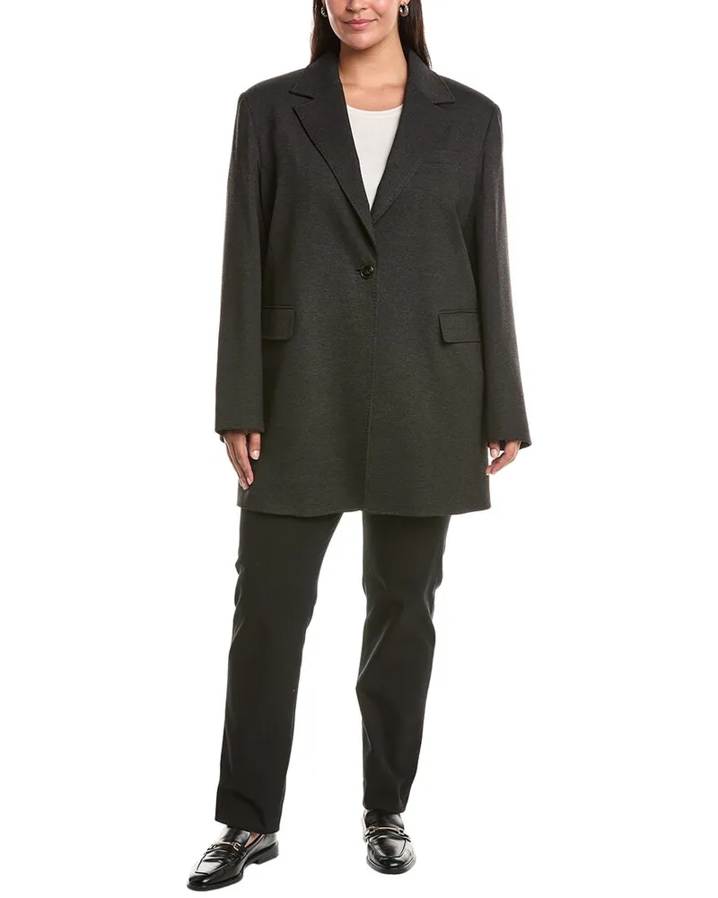 Marina Rinaldi Plus Meandro Jersey Blazer Nocolor