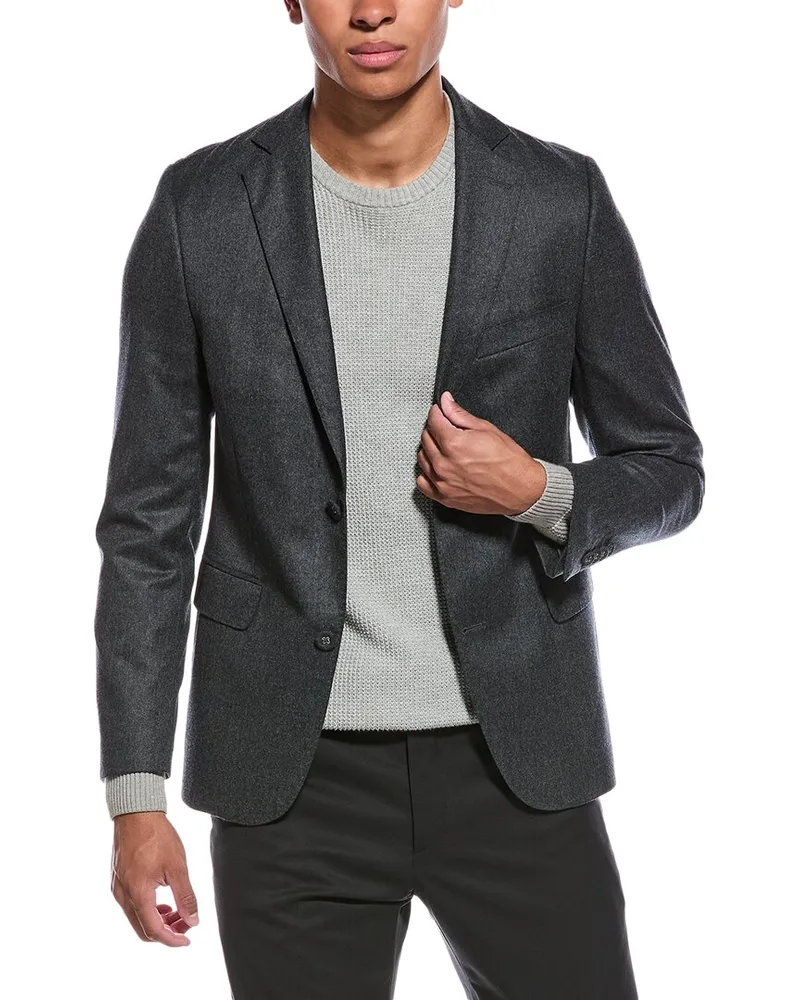 Officine Generale Wool Jacket Gray