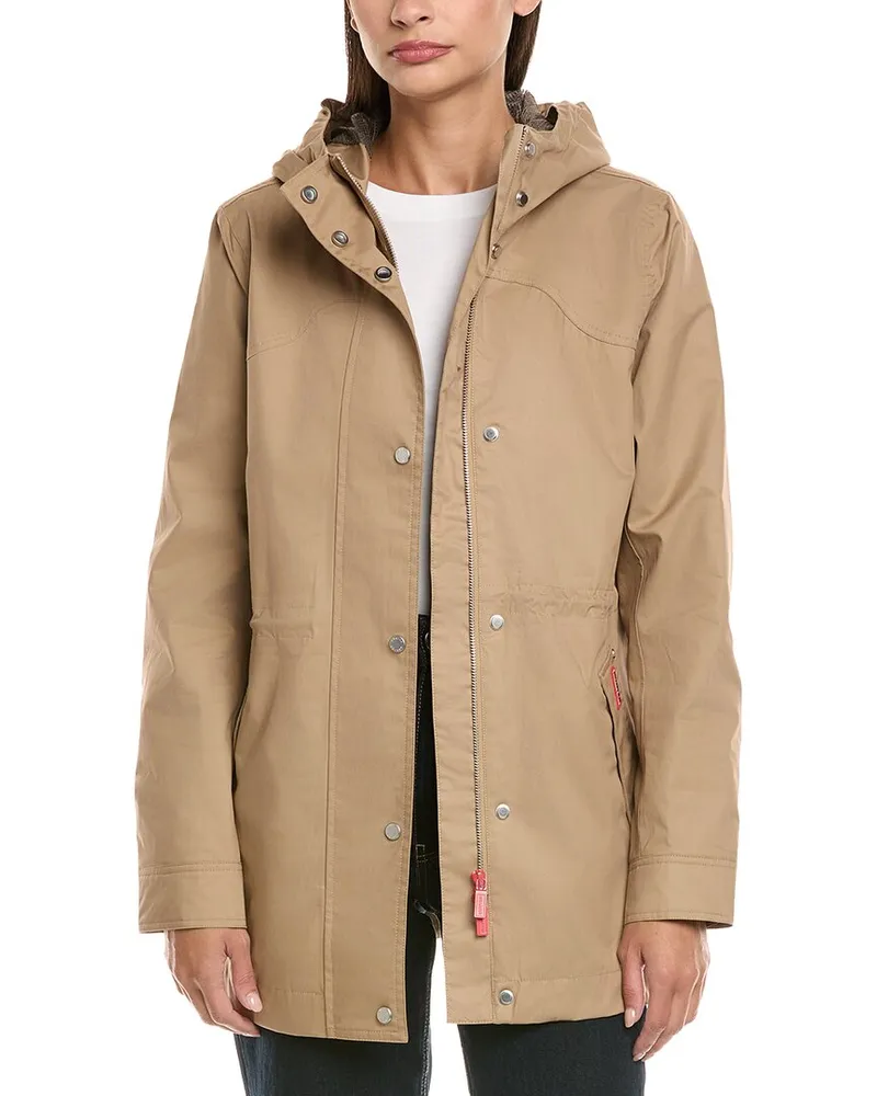 Hunter Adela Rain Jacket Brown
