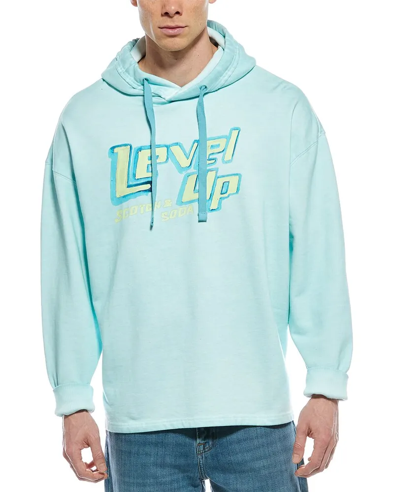 Scotch&Soda Loose Fit Hoodie Blue