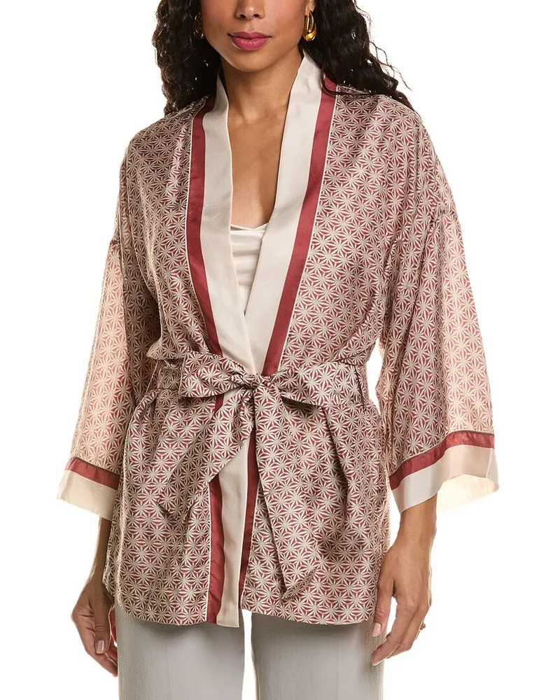 Brunello Cucinelli Silk Kimono Nocolor