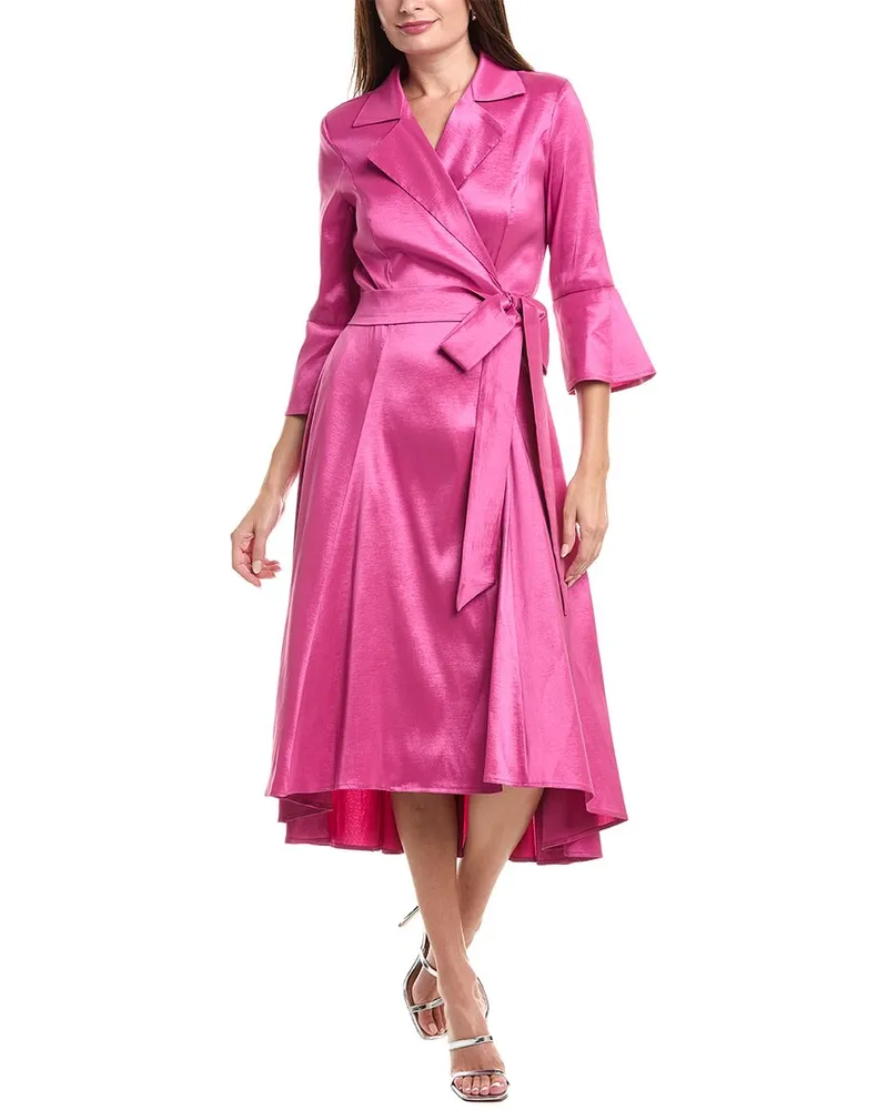 Joseph Ribkoff Wrap Dress Purple