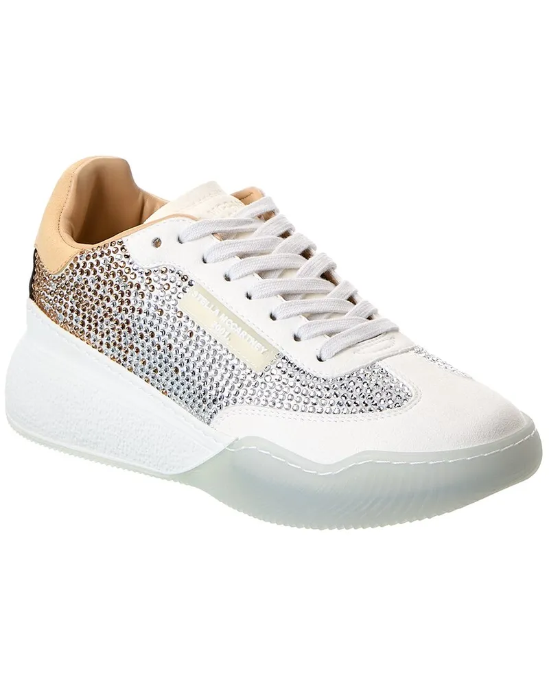 Stella McCartney Loop Embellished Sneaker White