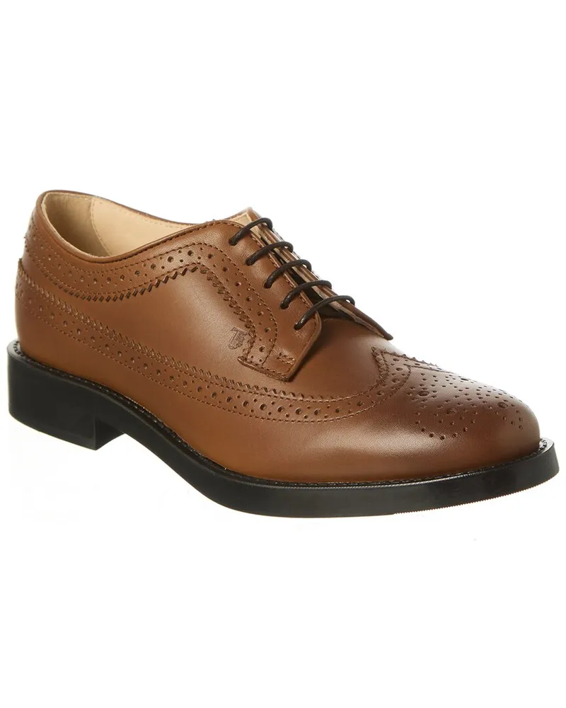 TOD'S TOD’s Leather Oxford Brown