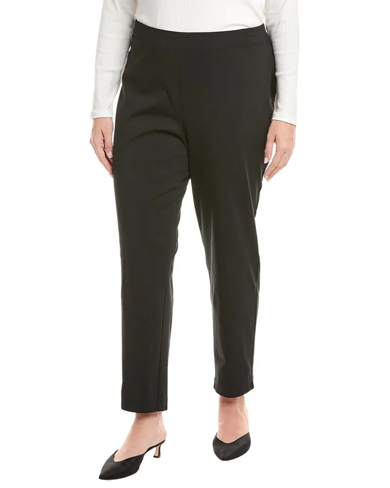Eileen Fisher Slim Ankle Pant Black