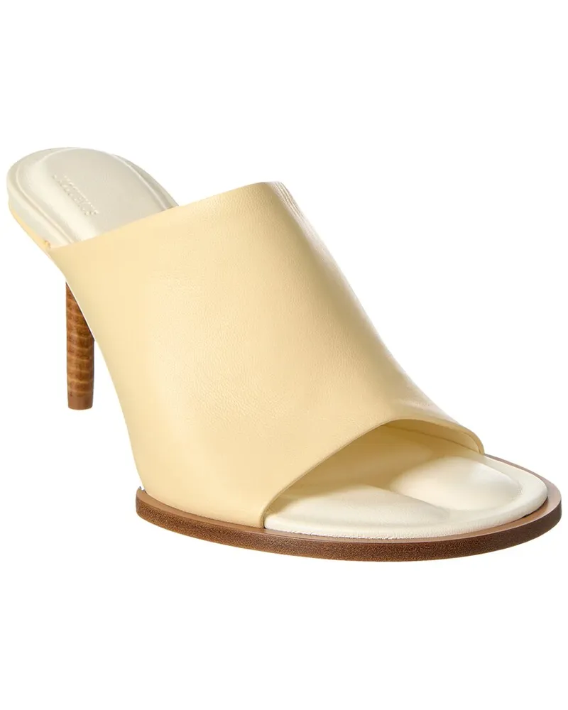 Jacquemus Les Mules Rond Carre Leather Mule Nocolor