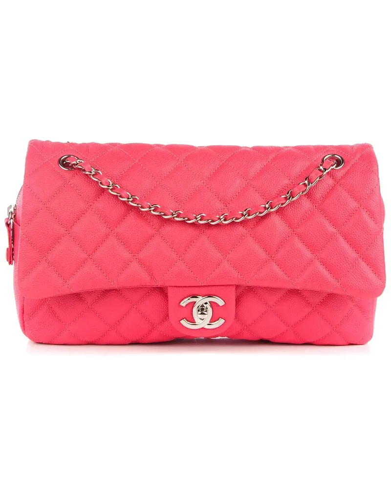 Chanel Pink Caviar Leather Easy Flap (Authentic Pre-Loved Nocolor