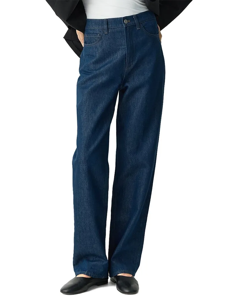 Theory Denim Straight Jean Blue
