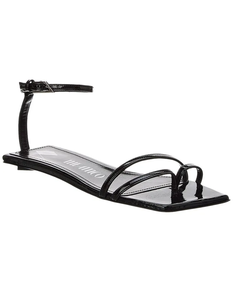 ATTICO Isla Leather Sandal Black