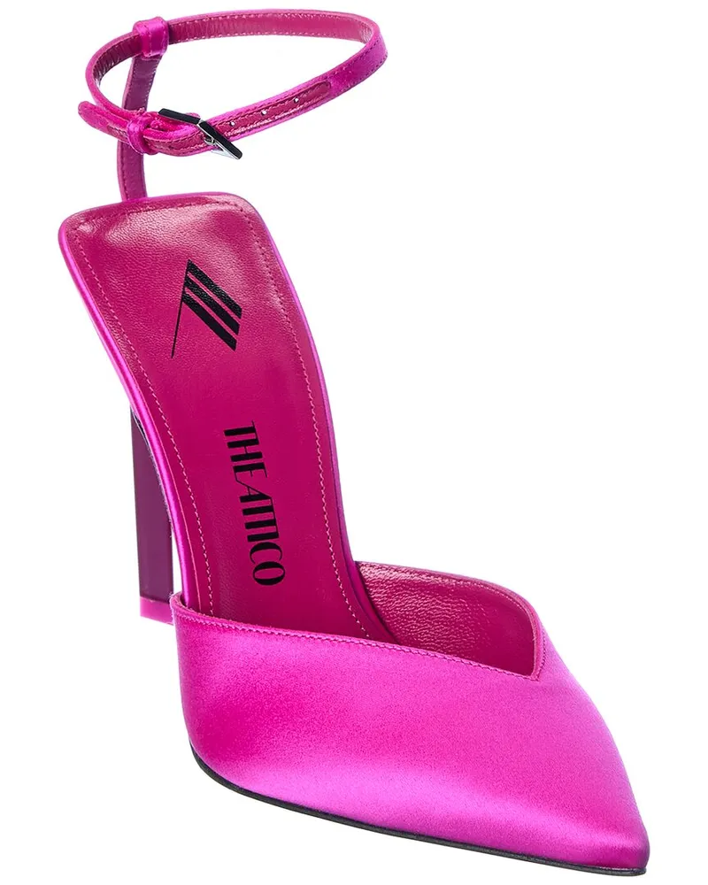 ATTICO Perine Satin Pump Purple