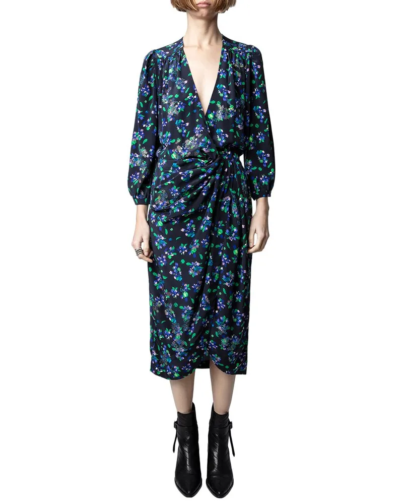 Zadig & Voltaire Renew Silk Dress Black