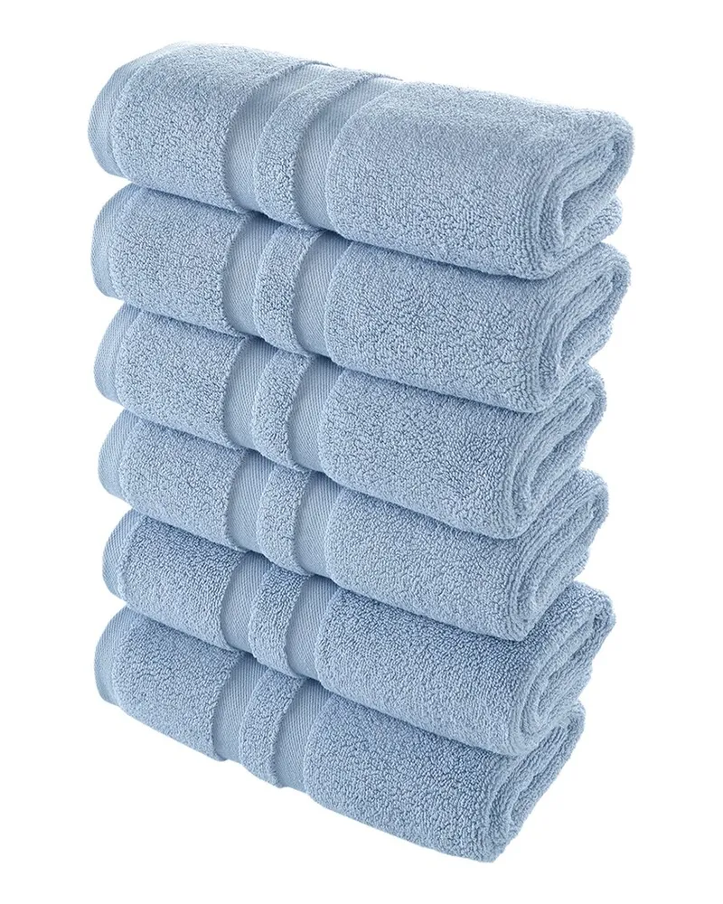 Alexis Antimicrobial Irvington Hand Towel Pack of 6 Nocolor