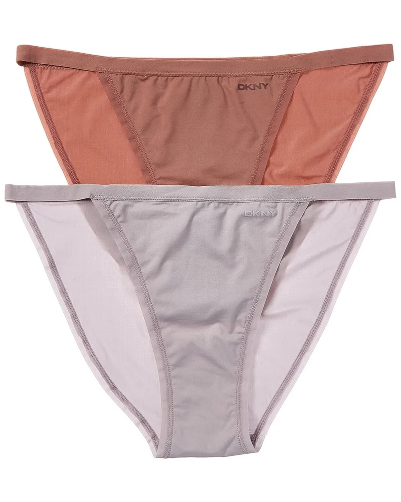 DKNY 2pk Active Comfort String Bikini Nocolor