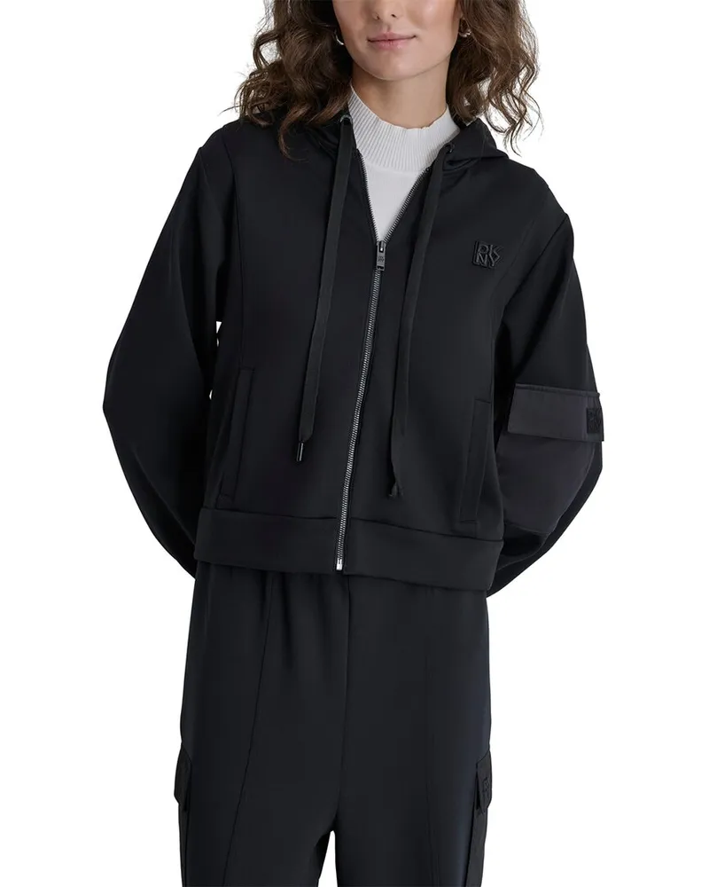 DKNY Patch Soft Jacket Black