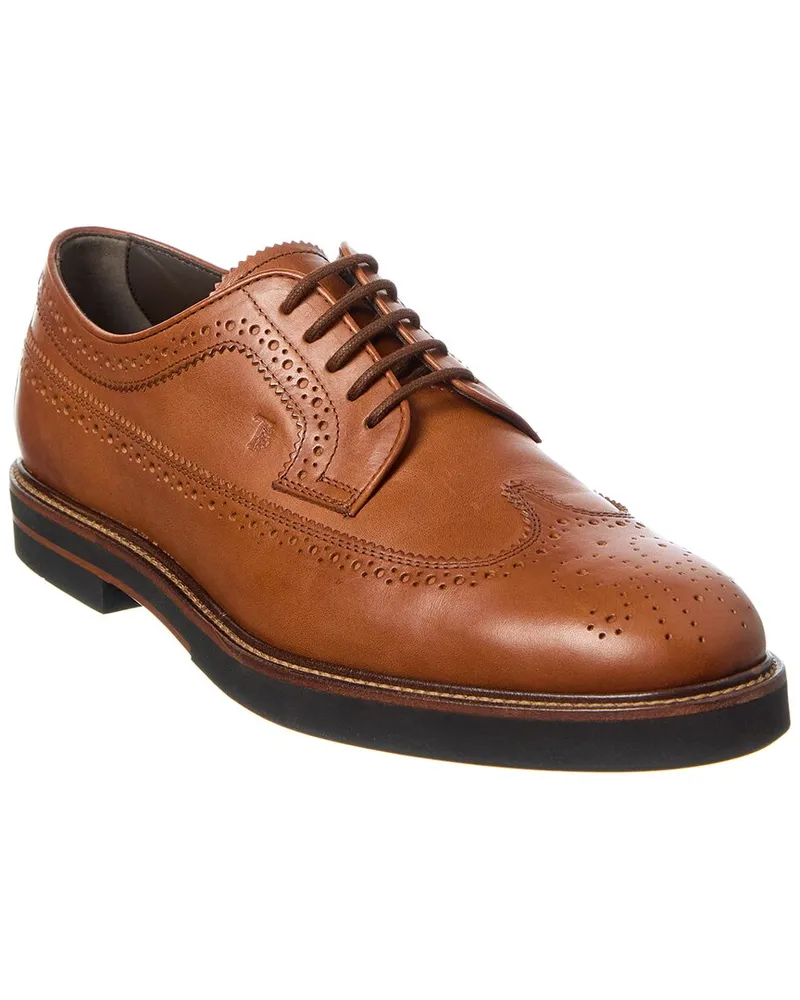 TOD'S TOD’s Leather Oxford Brown