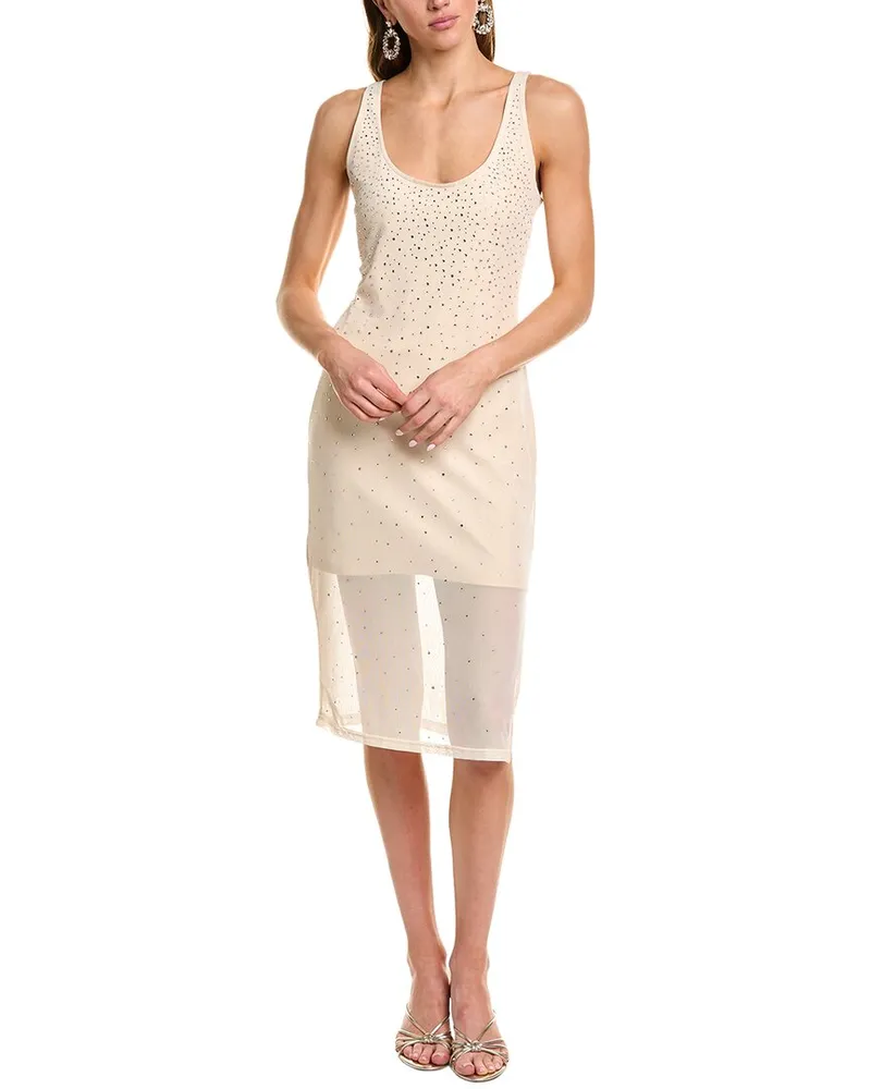 GENERATION LOVE Peri Midi Dress Tan