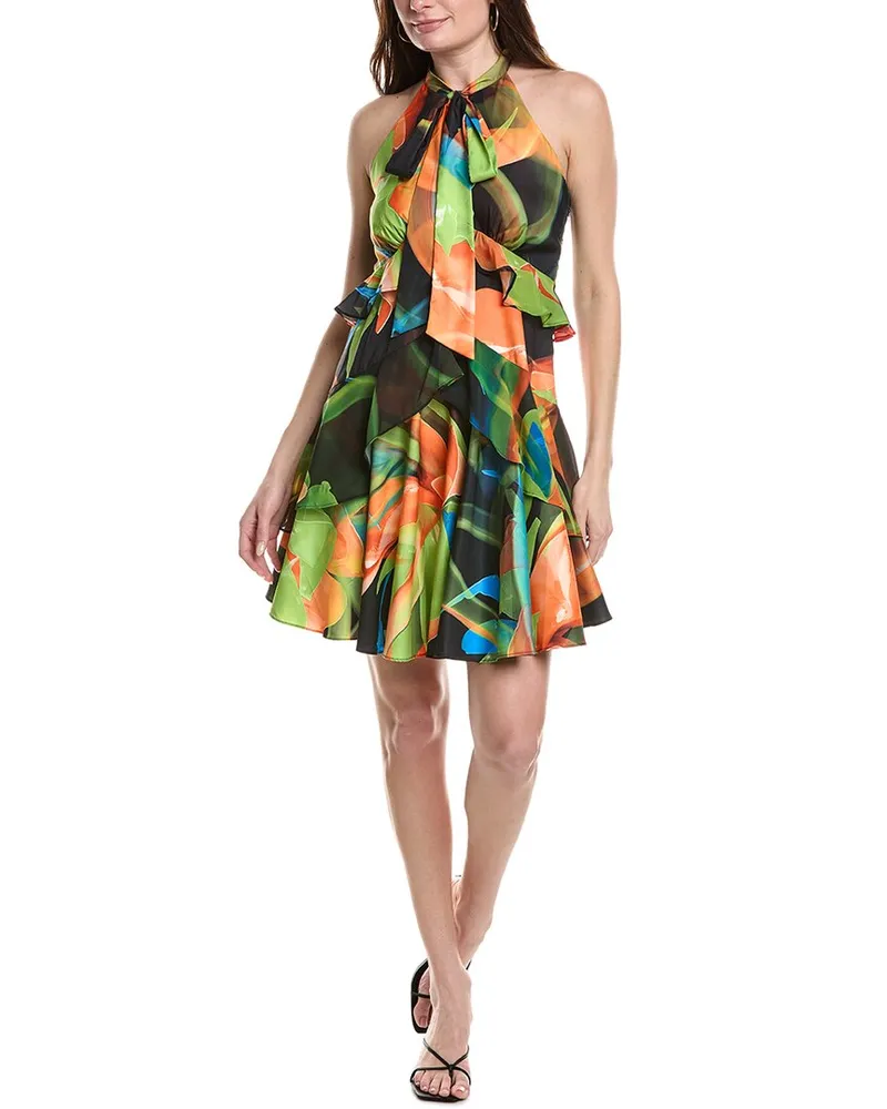 Silvian Heach Mini Dress Green