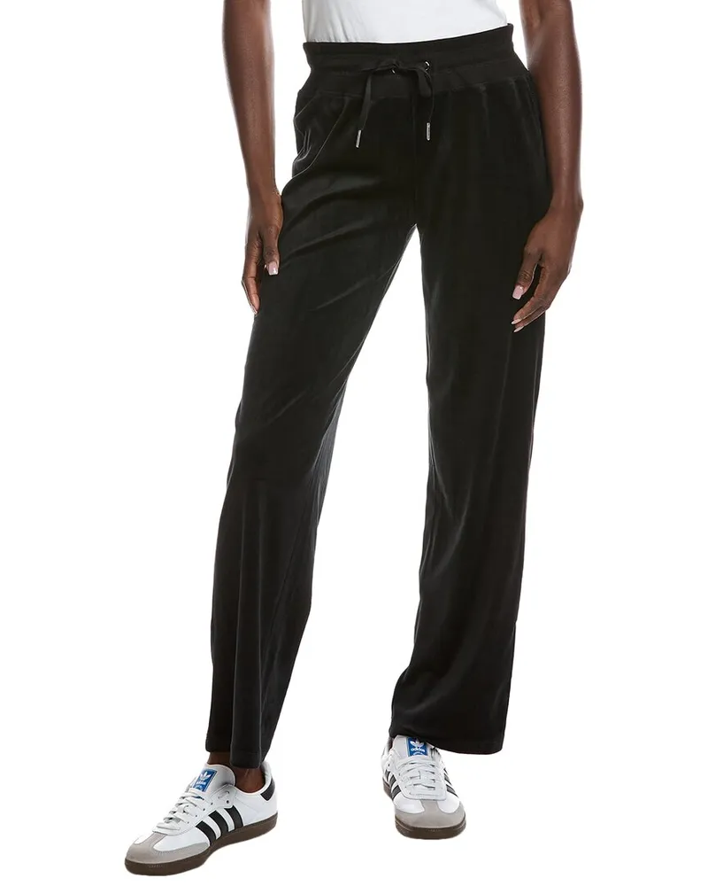 Vince Camuto Velour Straight Pant Black
