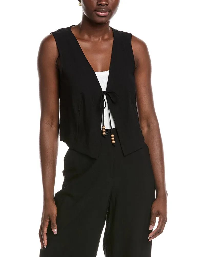 Vince Camuto Vest Black