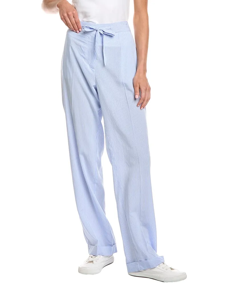 Officine Generale Officine Generale Miranda Stripe Pant Blue