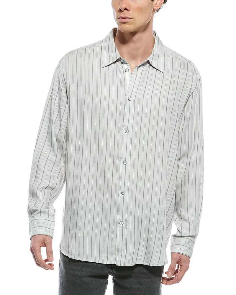 Rag & Bone Matthew Stripe Shirt White