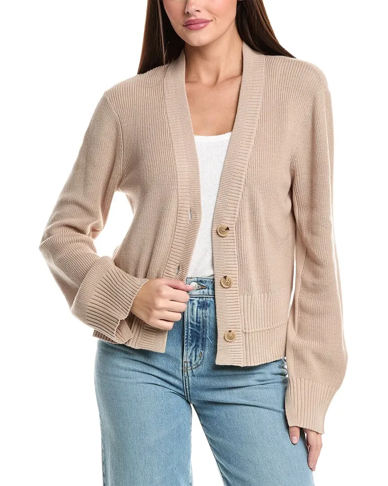 7 for all mankind Cozy Cardigan Brown