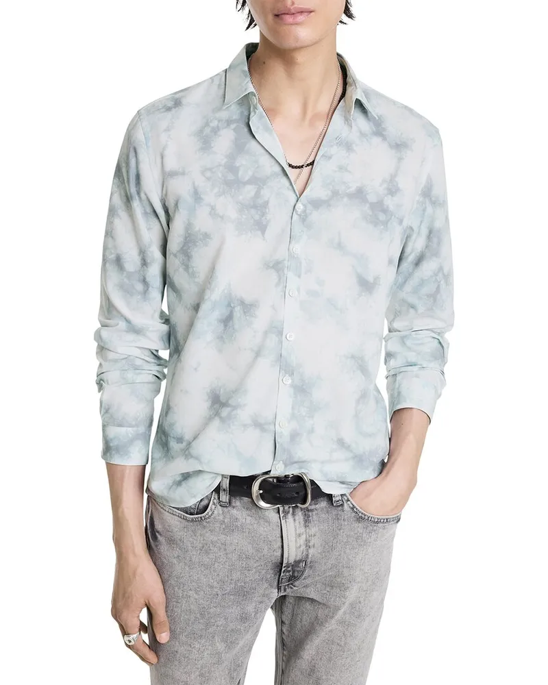 John Varvatos Bucks Button Slim Fit Shirt Nocolor
