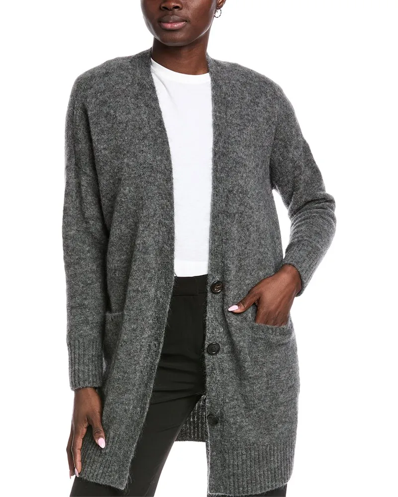 Eileen Fisher Wool & Mohair-Blend Cardigan Nocolor