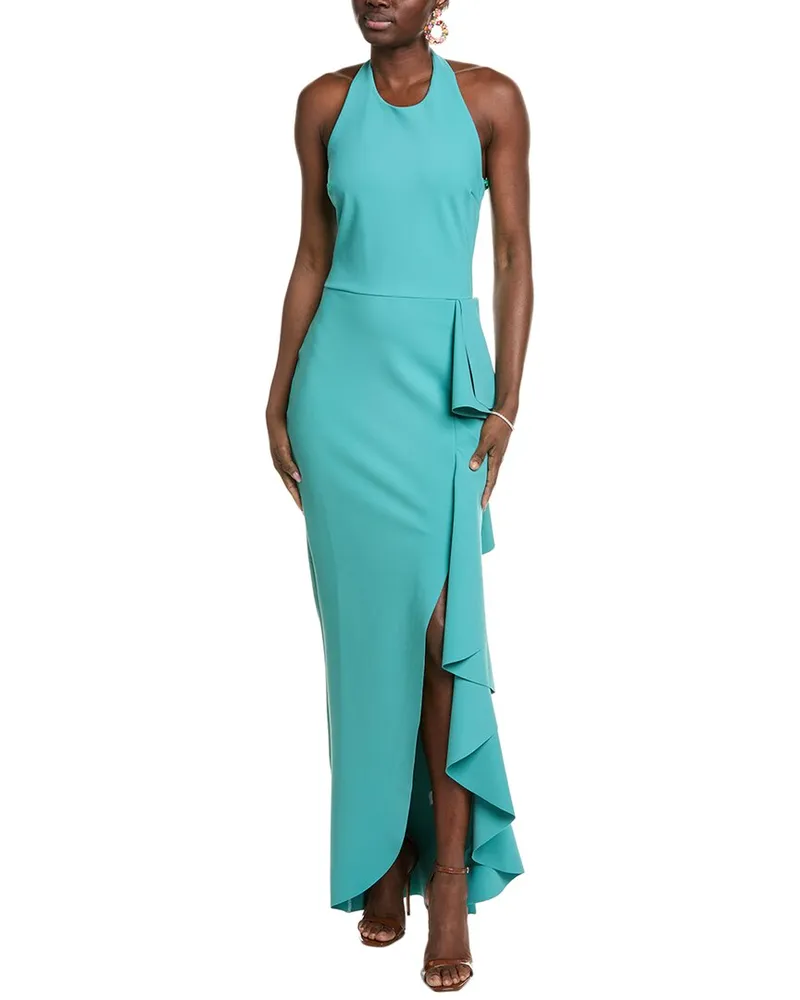 Chiara Boni Thomas Gown Blue