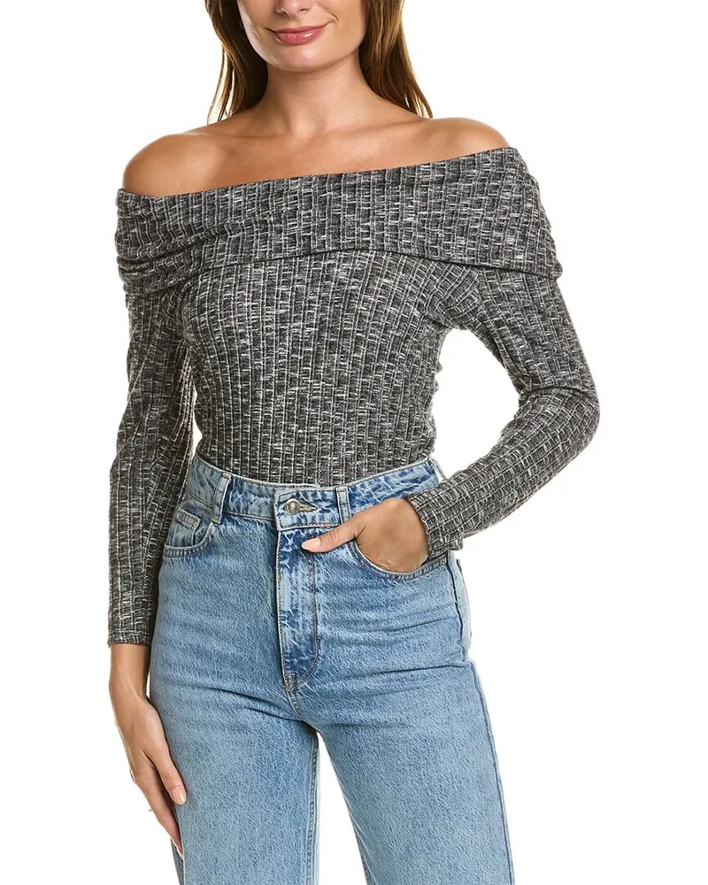 Michael Stars Aspen Sweater Black