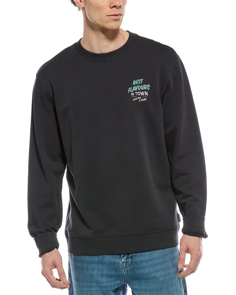Scotch&Soda Crewneck Sweatshirt Black