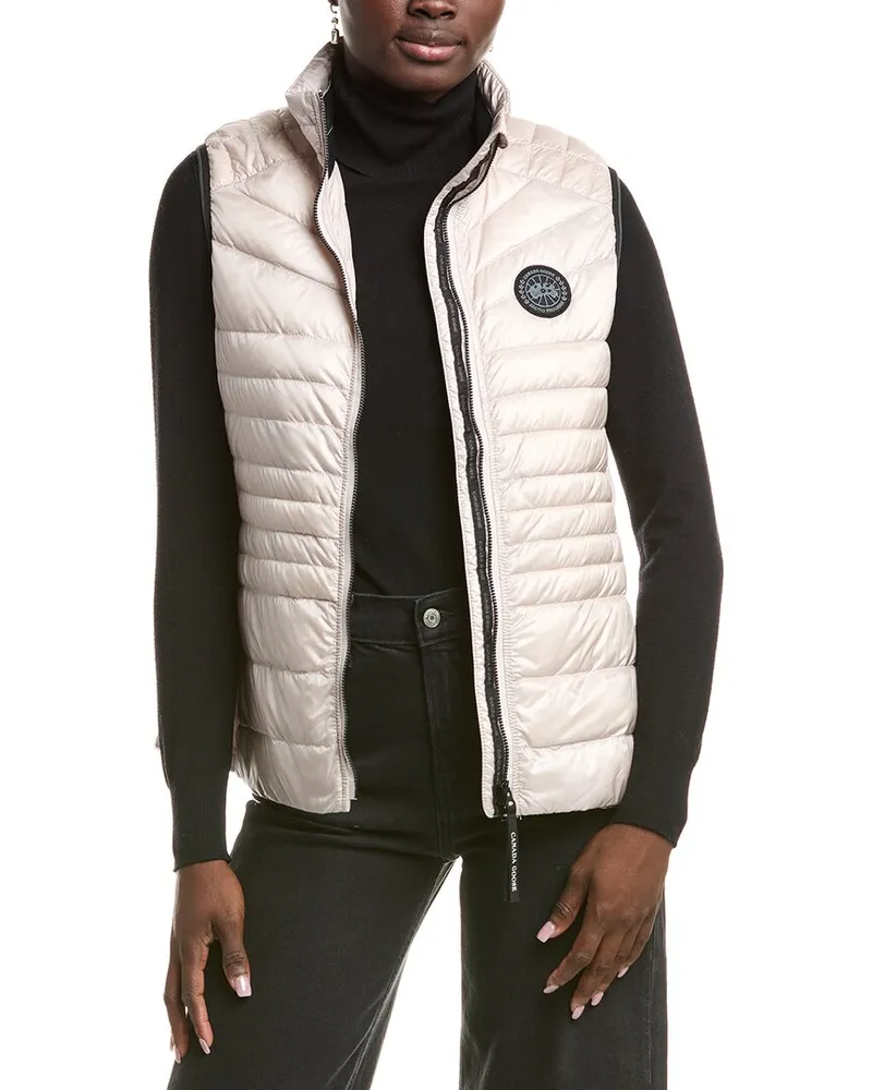 Canada Goose Hybridge Wool-Blend Down Coat Pink