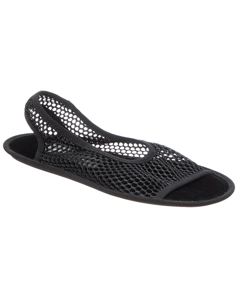 Ferragamo Mesh Sandal Black
