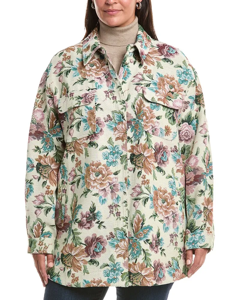 Marina Rinaldi Plus Canapa Jacket Nocolor