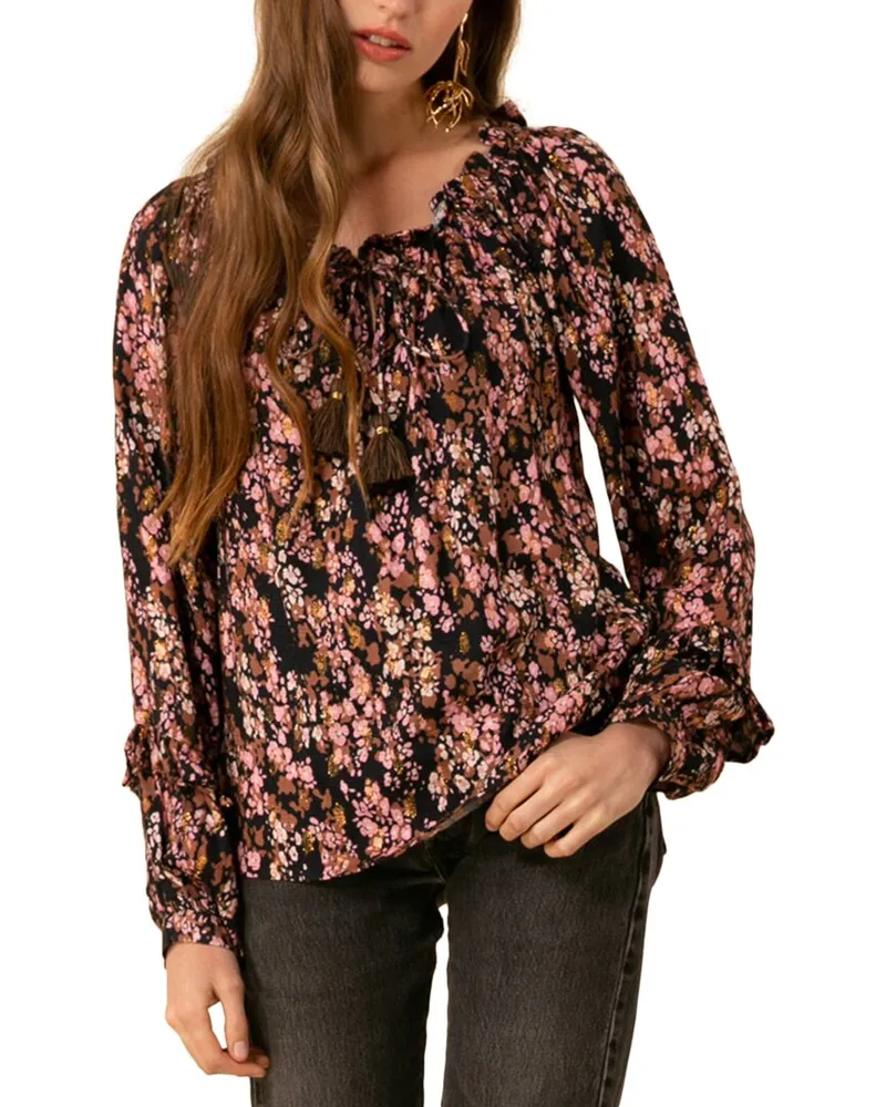 Hale Bob Crepe Top Nocolor