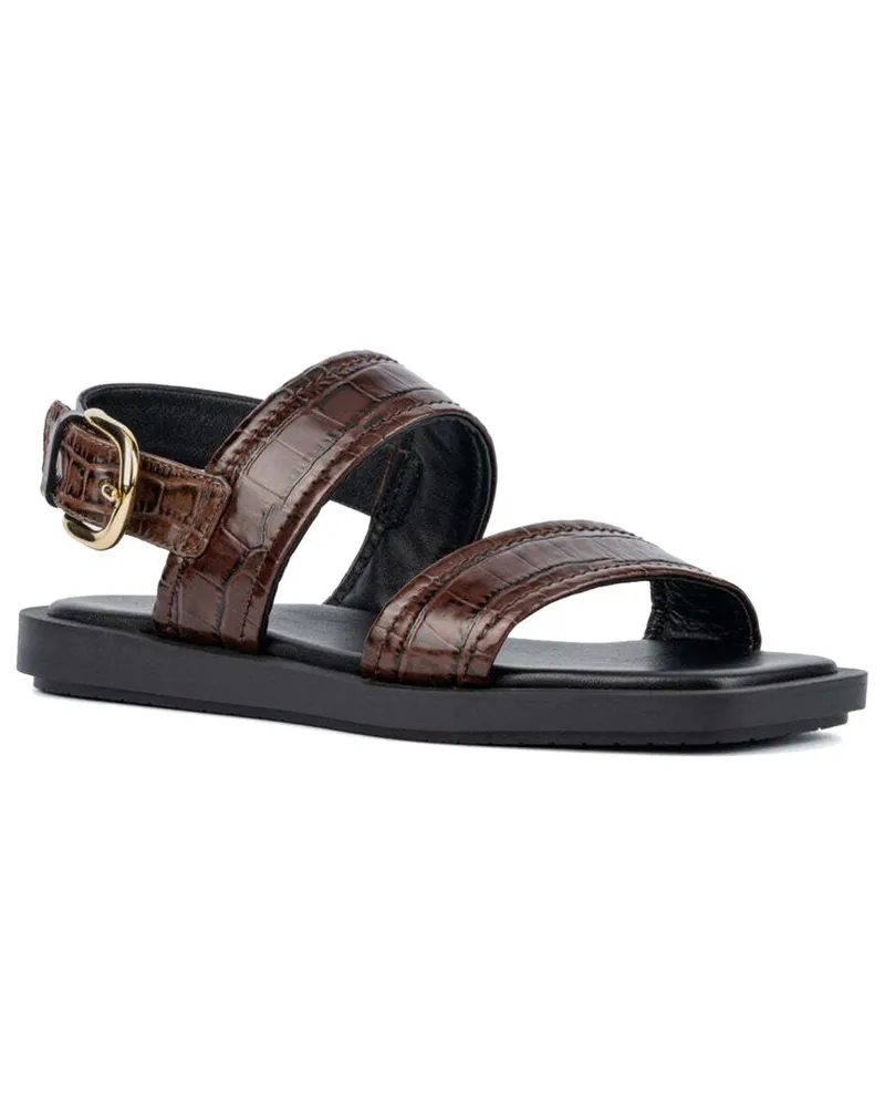 Aquatalia Joni Leather Sandal Nocolor
