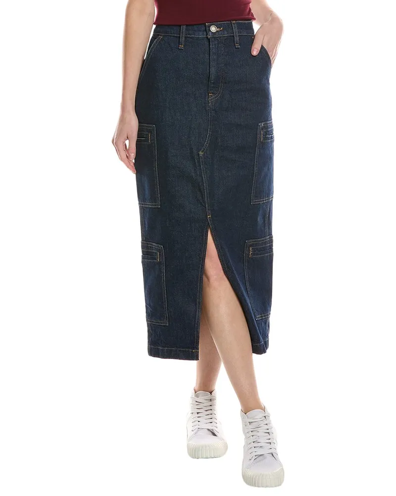 HUDSON Jeans Reconstructed Skirt Blue