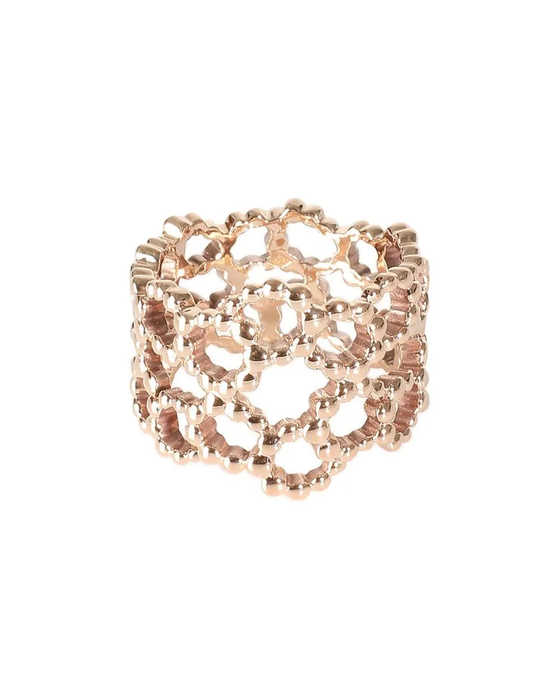 Dior Christian  Archi 18K Rose Gold Ring (Authentic Pre-Loved Nocolor